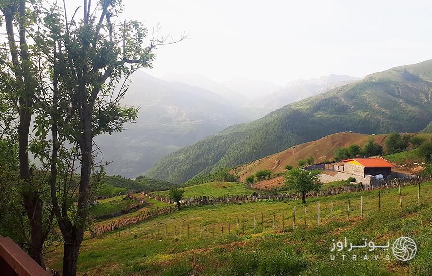 طبیعت روستای فیلبند مازندران در بهار